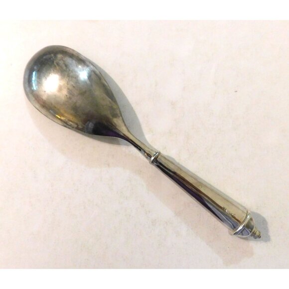 Towle Copenhagen Serving Spoon Silver-Plated In Velvet Box - Picture 4 of 9